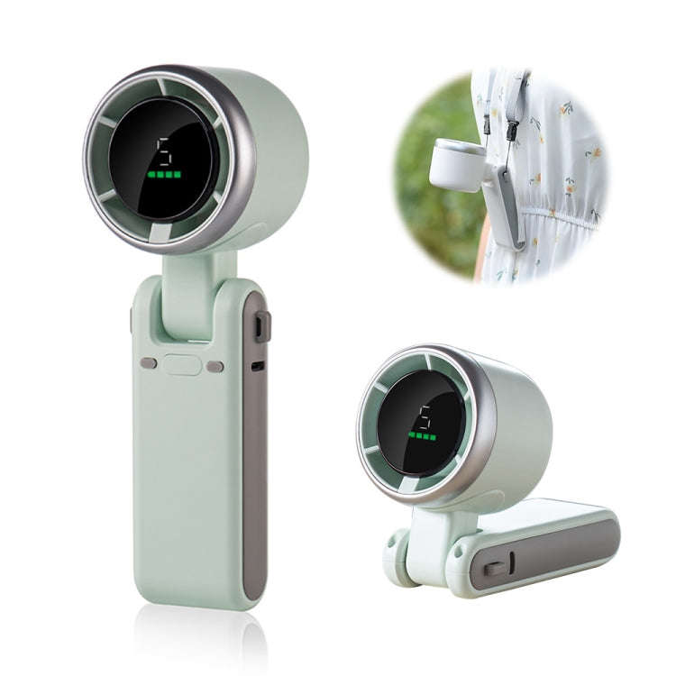 ENKAY Hat-Prince 3600mAh Battery Max 8H Cooling times Foldable Neck Turbo Fan with Digital Display