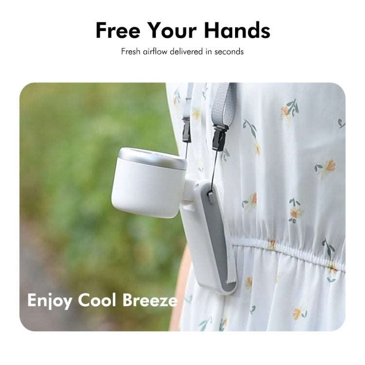 ENKAY Hat-Prince 3600mAh Battery Max 8H Cooling times Foldable Neck Turbo Fan with Digital Display