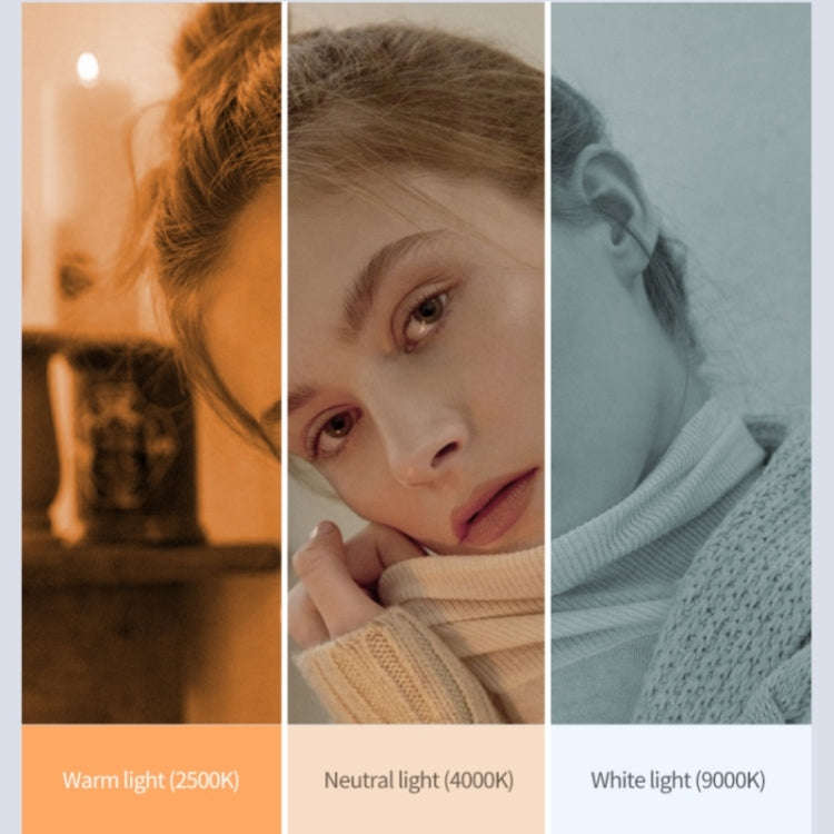 D01 Dimmable Photography LED Fill Light Portable Mini Camera Phone RGB Fill Light, D01