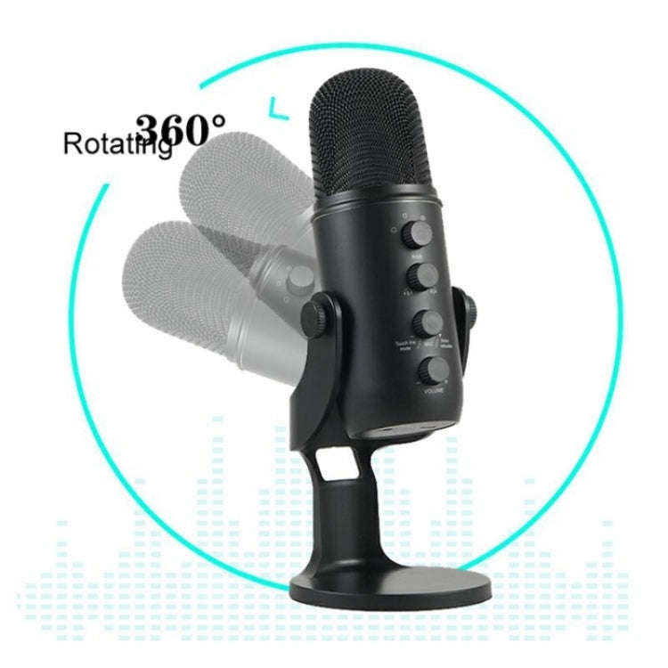 SM-20 For Video Conference USB Noise Reduction Condenser Desktop Microphone, SM-20