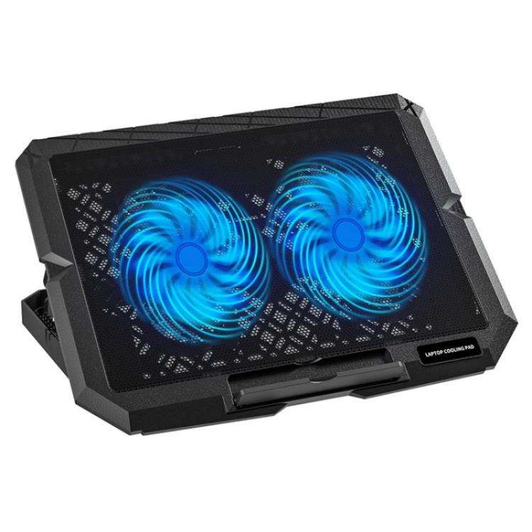 X3 Dual 14cm Fans USB Powered Height Adjustable Laptop Cooling Pad, X3