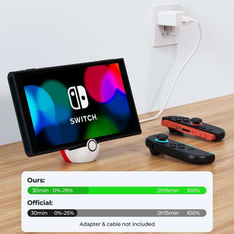 For Nintendo Switch 2 Dock/Switch/Switch OLED/Switch Lite Game Console Type-C Port Charging Dock,...