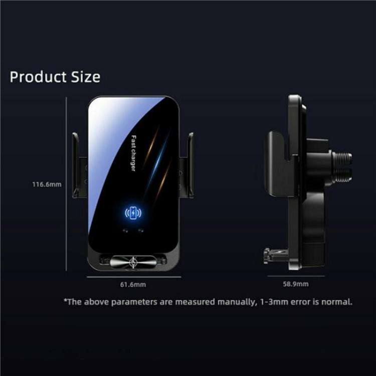 SD06 Car Air Vent Mount Anti Shake Automatic Clamping Wireless Charging Phone Stand, SD06