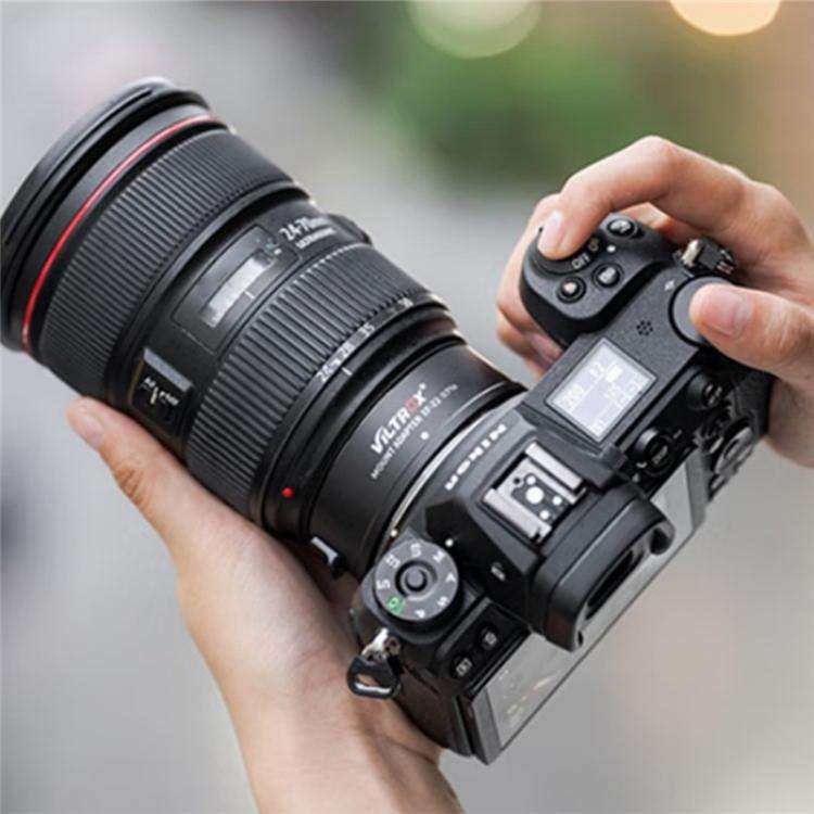 VILTROX  EF-Z For Canon EF to Nikon Z Mount Camera Lens Mount Adapter Ring, EF-Z