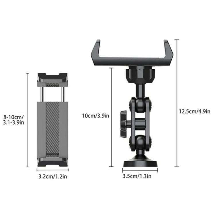X037 360 Degree Adjustable Magnetic Base Phone Holder for Gym Equipment, X037