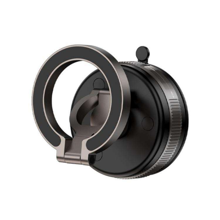 D1X Hands-Free Suction Cup Phone Holder Foldable Vacuum Magnetic Car Phone Mount, D1X