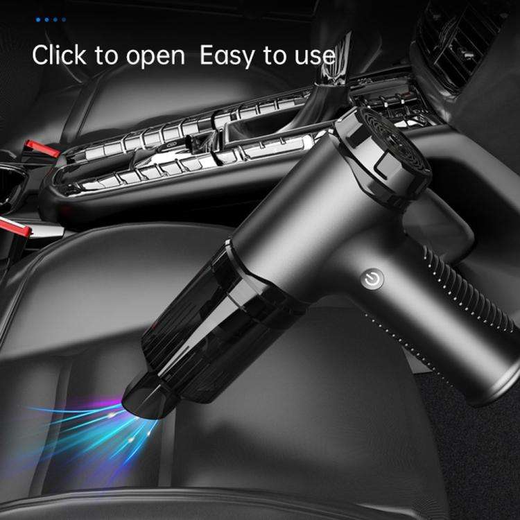 V16D 7 Nozzles 2 in 1 Car Vacuum Cleaner Powerful Suction Rechargeable Handheld Dust Blower, V16D