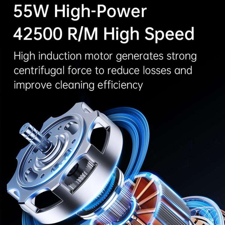 D16 For Car PC Keyboard 50W 42500RPM Portable Rechargeable Wireless Handheld Dust Blower, D16