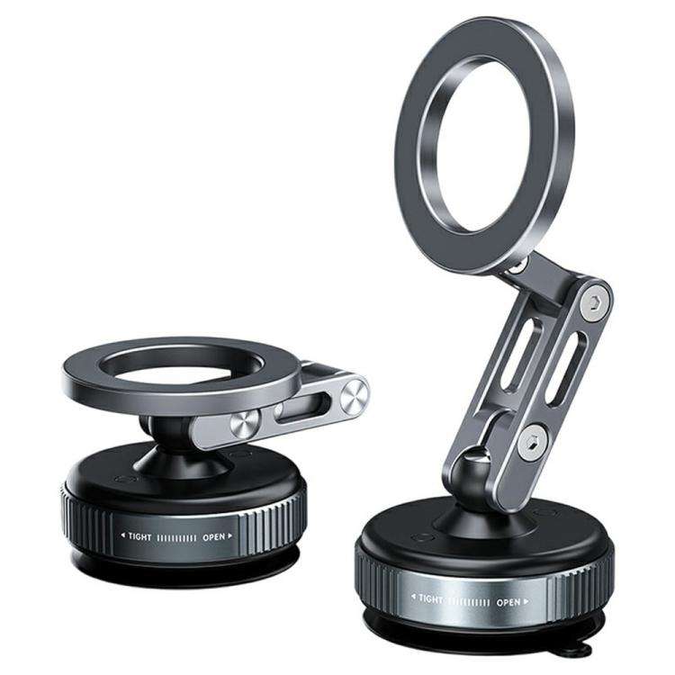 X53 Vacuum Suction Cup 360 Rotation Foldable Cellphone Bracket Magnetic Car Dashboard Phone Holde...