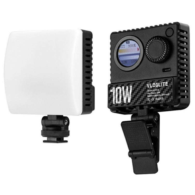 VLOGLITE K10RGB Ultra Thin Pocket Size RGB LED Camera Light Photography Videography Selfie Light,...