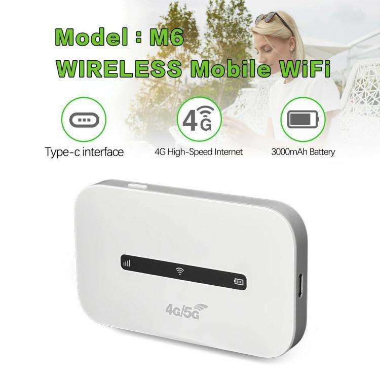 M6-E Eurasian Version Car Outdoor WiFi Hotspot Device Portable 4G LTE Mobile WiFi Router, M6-E