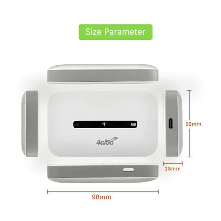 M6-E Eurasian Version Car Outdoor WiFi Hotspot Device Portable 4G LTE Mobile WiFi Router, M6-E