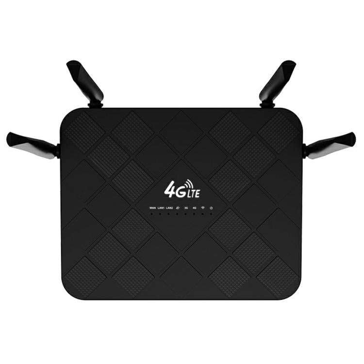 320M-E Eurasian Version Home Office Wireless Network WiFi CPE 3 Port SIM Card 4G LTE Router, US P...