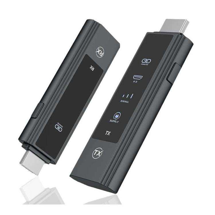 Wireless HDMI Extender 4K HD Decode 1080P Output,Monitor from PC/Laptop/Projector/TV Box