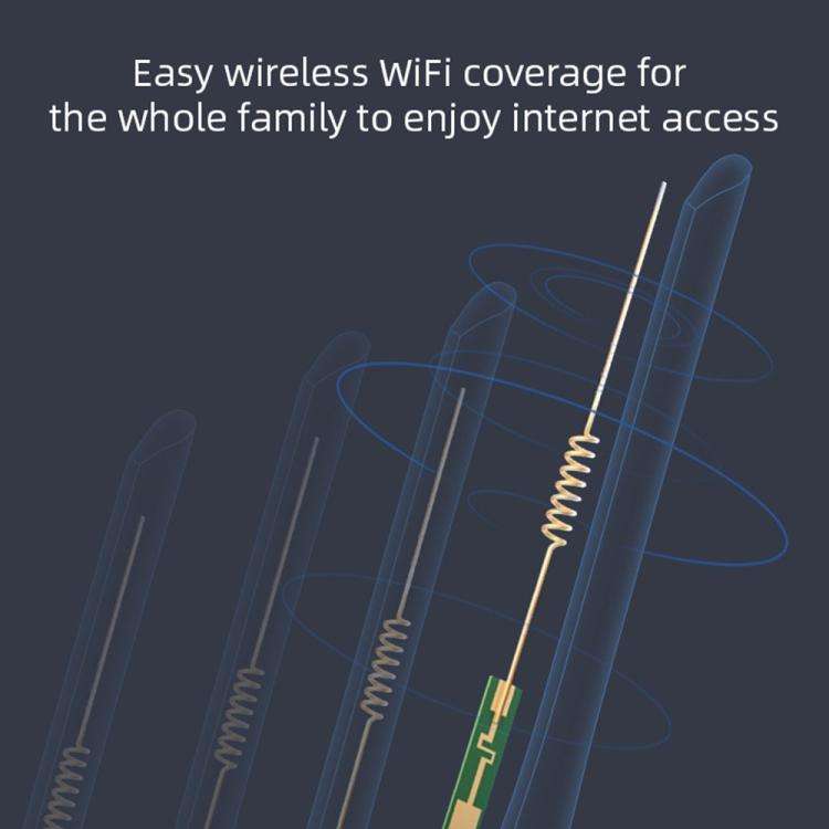 CPF907-L  American Version 4 Antennas Single WAN Port WiFi6 Home Use Router 4G LTE WiFi Router, U...