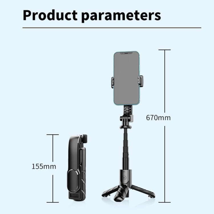 K25MINI Smartphone Live Streaming Photography Tripod Portable Bluetooth Selfie Stick