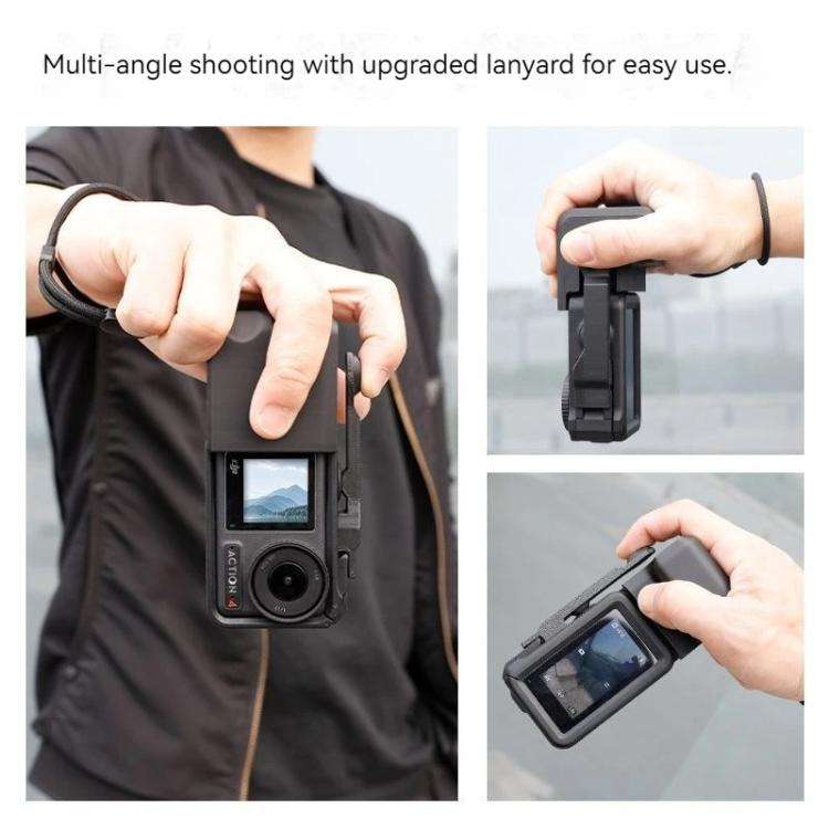 Magnetic Quick-Release Base Mount Grip, For DJI Osmo Action 5 Pro / 4 / 3