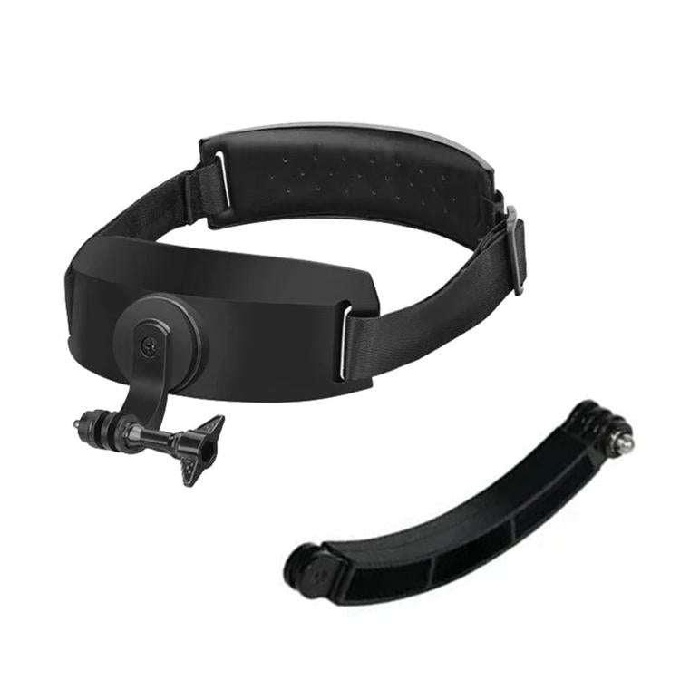 For DJI Action 5 Pro / 4 / 3 Hands-Free Driving Recorder & Sports Camera Mount Head Strap, Headba...