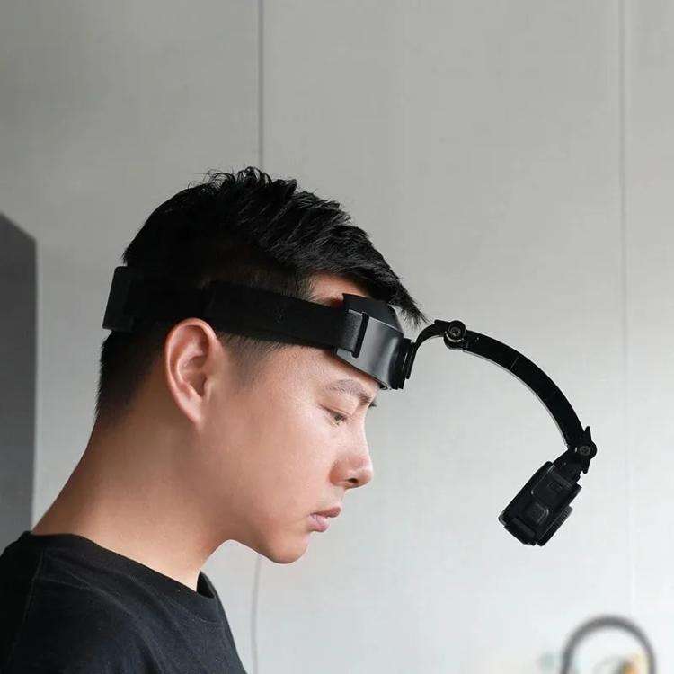 For DJI Action 5 Pro / 4 / 3 Hands-Free Driving Recorder & Sports Camera Mount Head Strap, Headba...
