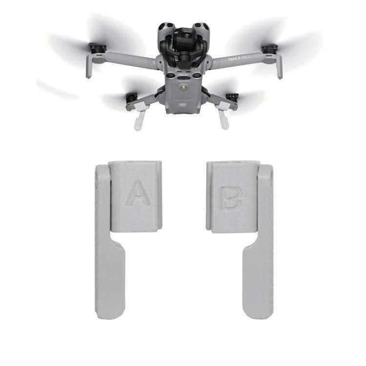 Foldable Non-Detachable Landing Gear Extender, For DJI Mini 5 Pro