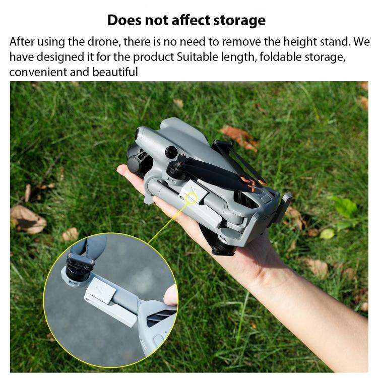 Foldable Non-Detachable Landing Gear Extender, For DJI Mini 5 Pro
