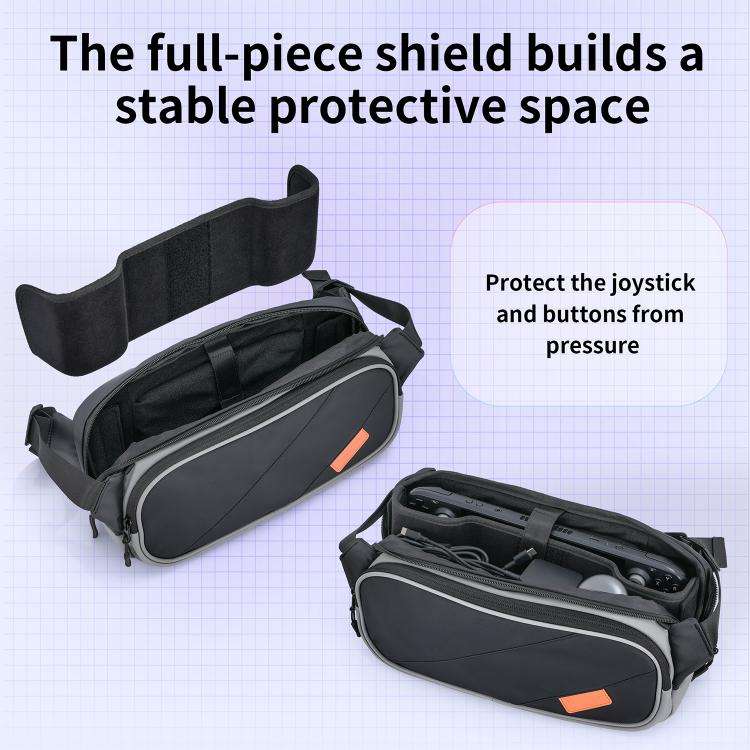 EVA Inner Tray Gaming Console Crossbody Bag, For Nintendo Switch 2