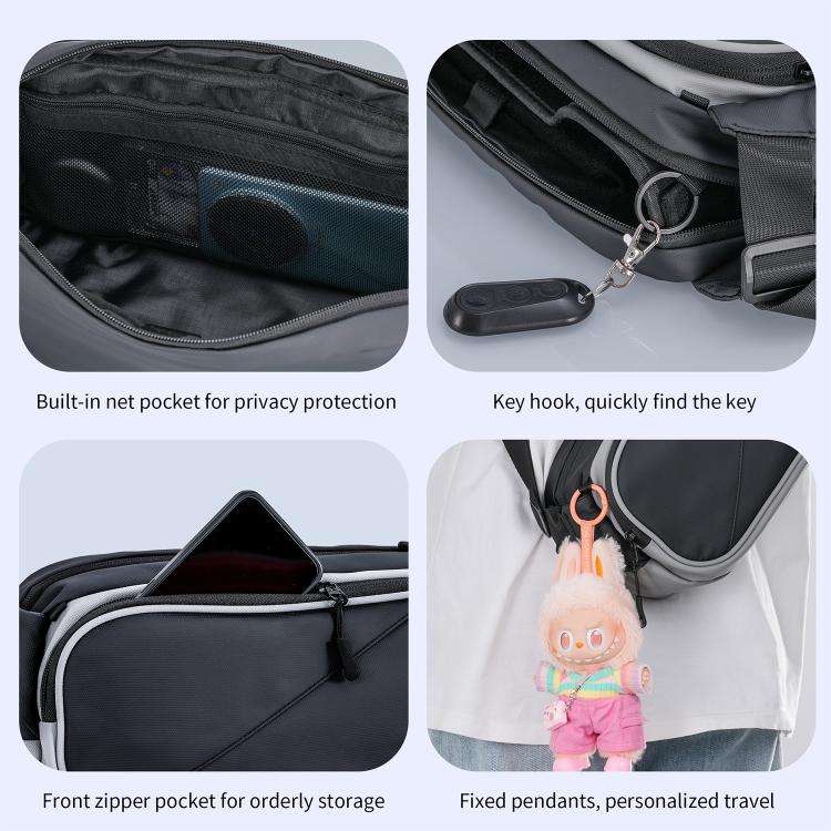 EVA Inner Tray Gaming Console Crossbody Bag, For Nintendo Switch 2