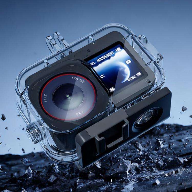 70-meter Underwater Waterproof Housing Diving Cover, For DJI Osmo Action 6 70m Underwater