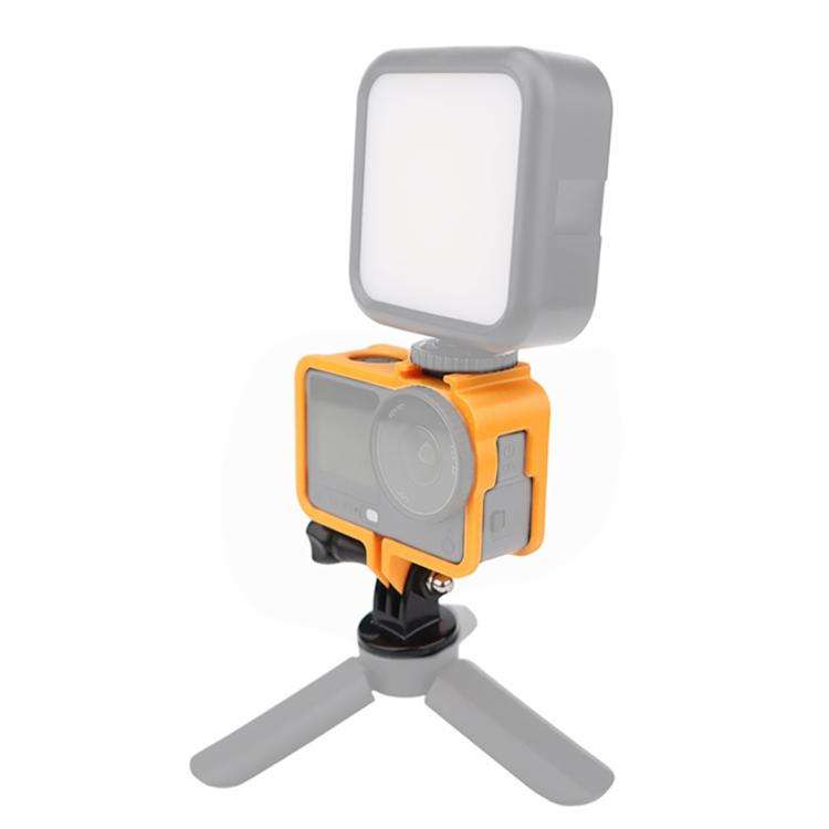 Cold Shoe Cage Expansion Adapter Frame, For DJI Osmo Action 6