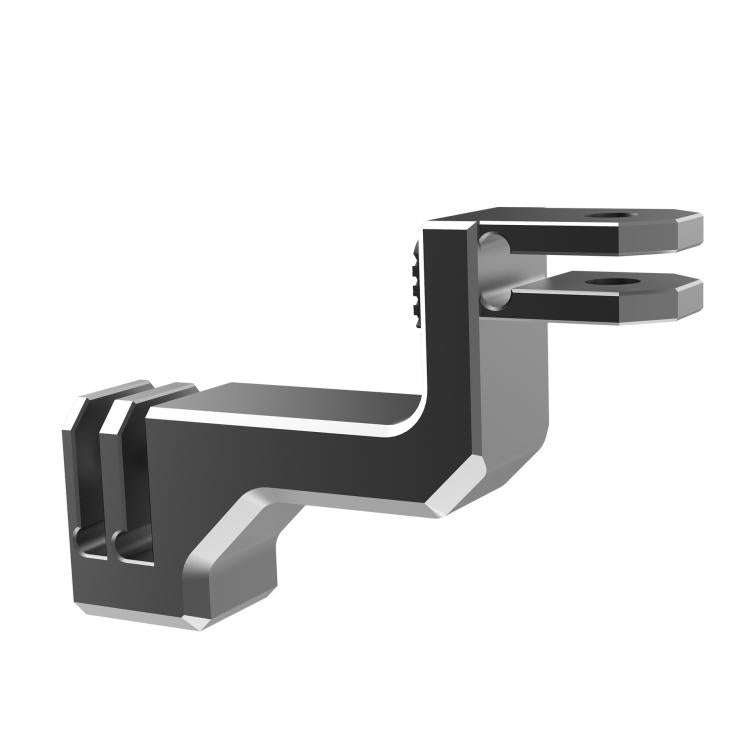 Horizontal-to-Vertical Camera Mounting Adapter with Long Screws, For GoPro HERO12 Black /11 Black...