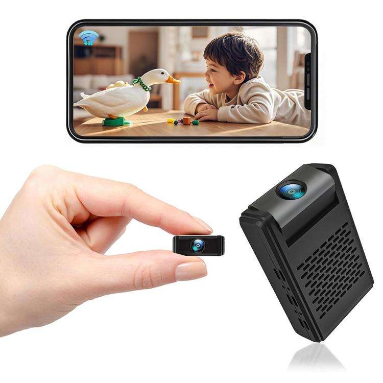 L31 With Motion Detection Alarm Push Notifications 180-Degree Rotating Mini Camera Ultra HD Recor...
