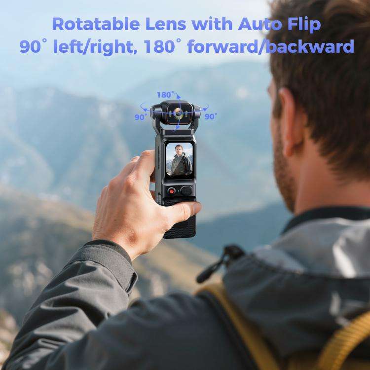 L18 Outdoor Recording Gyroscope Stabilization Camera 1.69 Inch Touch Screen 4K Wireless Action Ca...
