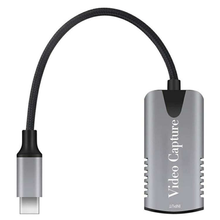 HU-04C 4K Game Streaming Live Broadcast HDMI to Type-C Video Capture Card, HU-04C