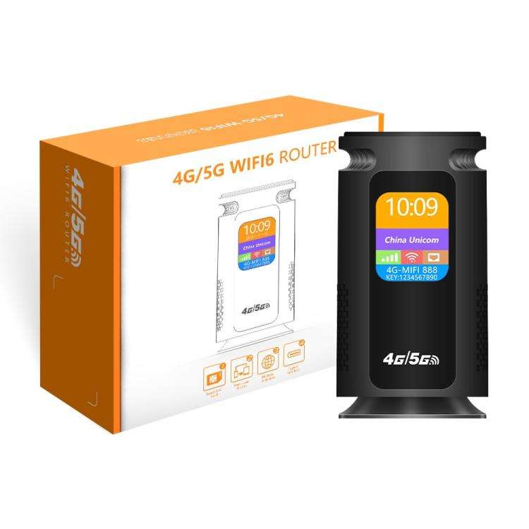 Q52-E Eurasian Version 3000mAh Battery 4G WiFi Router SIM Card Slot WiFi 6 CPE 300Mbps Modem, US ...