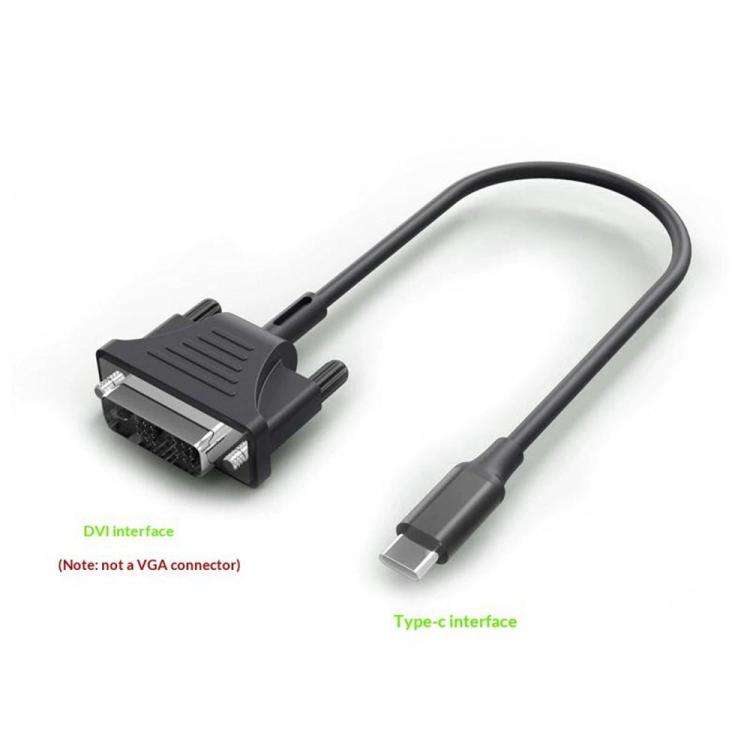 HC-65 USB 3.1 Type-C to DVI 1080P Adapter Cable