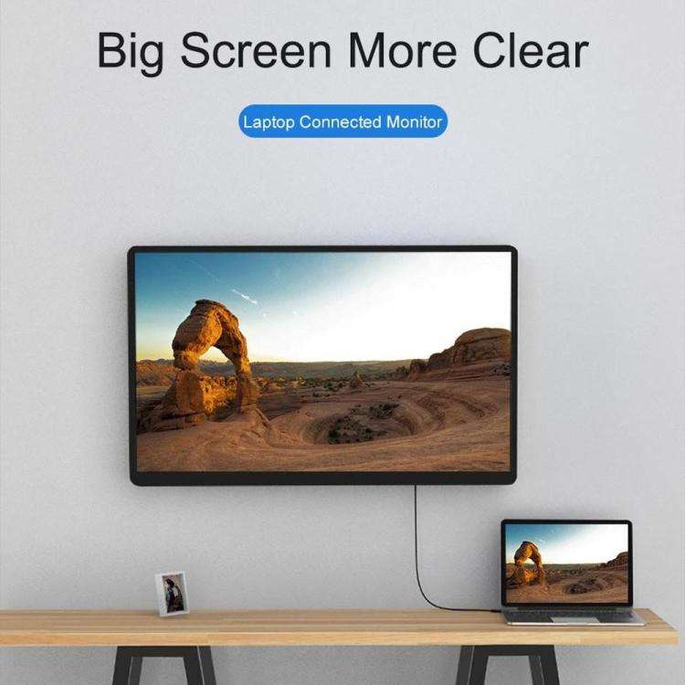 HC-65 USB 3.1 Type-C to DVI 1080P Adapter Cable