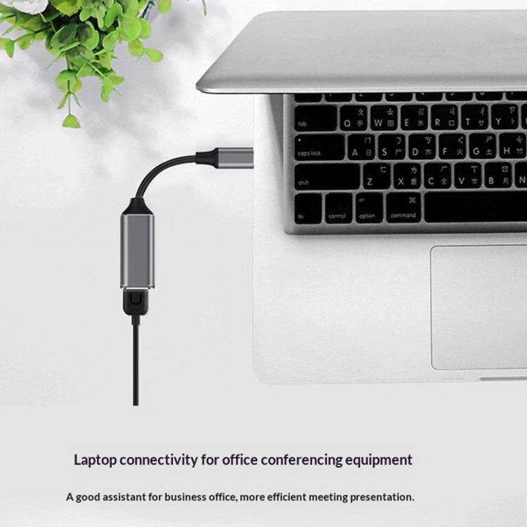 HC-61 HDMI Video Audio Sync Type-C to HDMI Cable 4K / 60Hz Adapter, HC-61