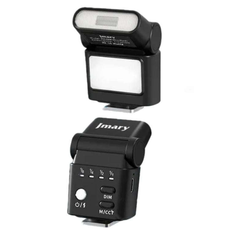 JMARY FM-06R For Camera Mini Flash Fill Light Hot Shoe Mount 300mAh Rechargeable LED Light
