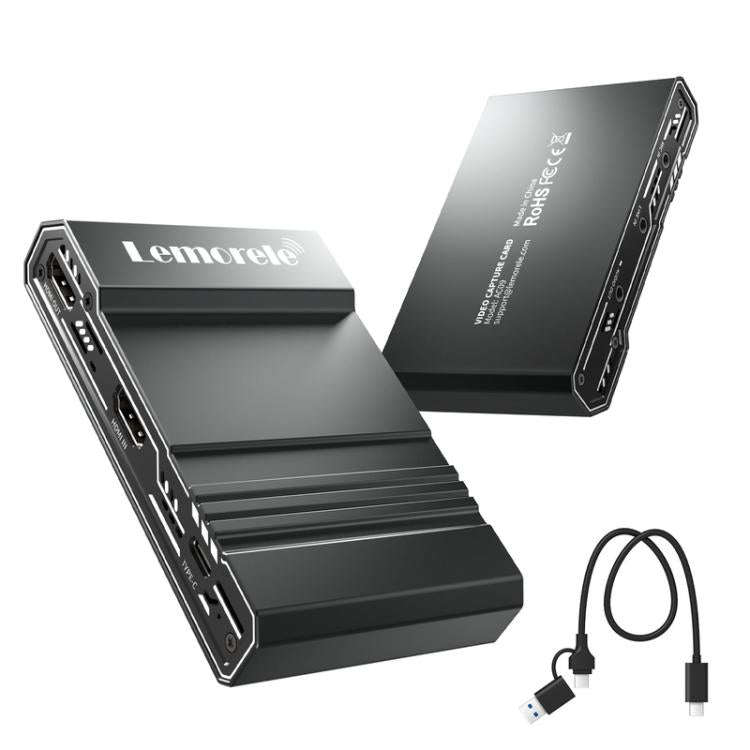Lemorele AC09 Video Capture Card 4K HD Recorder, AC09