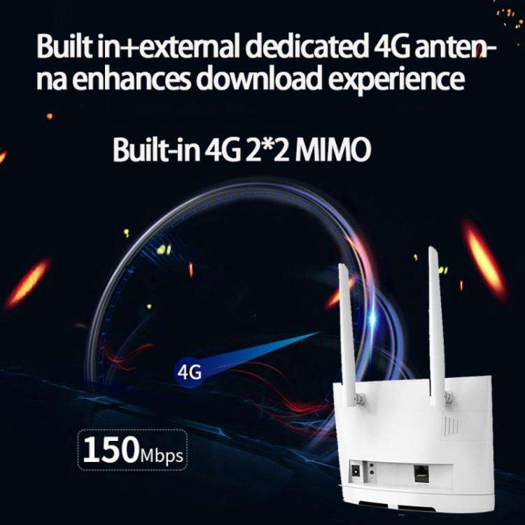 R311 Pro SIM Card WiFi Router 300Mbps Wireless Mobile Hotspot CPE 4G LTE Router, Style 2