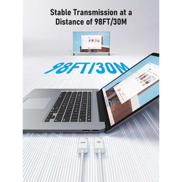 Lemorele P100 HDMI-compatible Wireless Transmitter Set 1080P 5GHz WiFi 50M Long Range Adapter