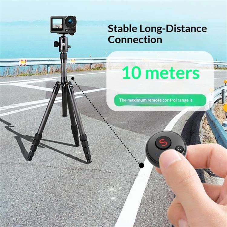 D11 BT Remote Control Ring Wearable Action Camera Controller For DJI Action, GoPro, Insta360 Acti...
