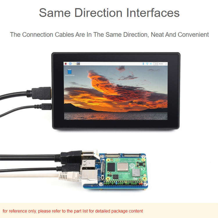 Waveshare CM4-IO-BASE-C For Raspberry Pi Compute Module 4 Mini Base Board, 23228, 23228