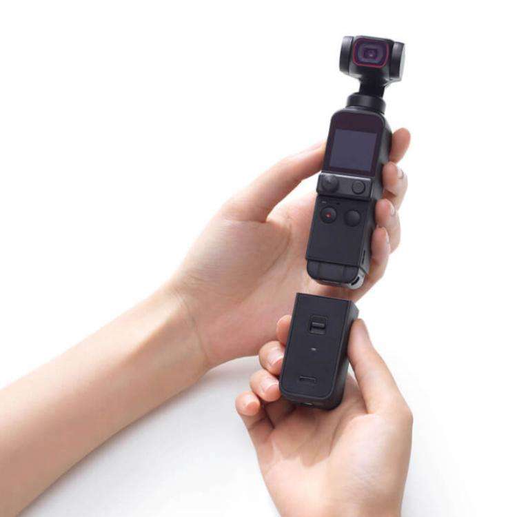 Original Wi-Fi Bluetooth Wireless Microphone Receiver Handle For DJI Pocket 2, Original DJI Pocke...