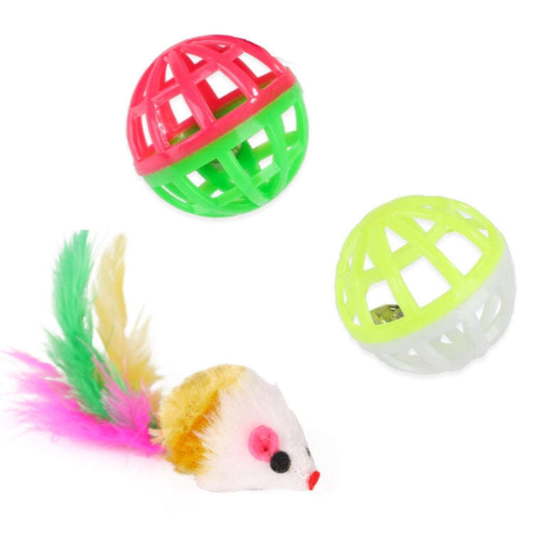 Pet Cat Toy Set Funny Cat Stick Plush Mouse Combo Toy,Specification:, No.11 Set, No.13 Set, No. 1...
