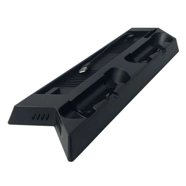 KJH PSLIM-03 Multi-function Host Bracket Cooling Fan Ultra-thin Machine Bracket Fan Charger for P...