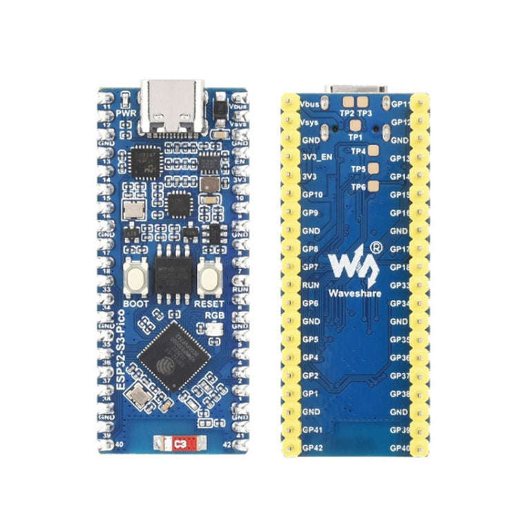 Waveshare ESP32-S3 Microcontroller 2.4 GHz Wi-Fi Development Board Dual-core Processor, 24023