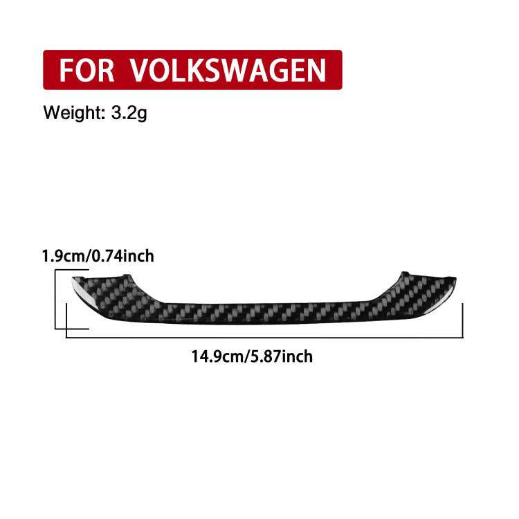 For Volkswagen Magotan / CC Left-Hand Drive Gear Shift Panel Trim Sticker