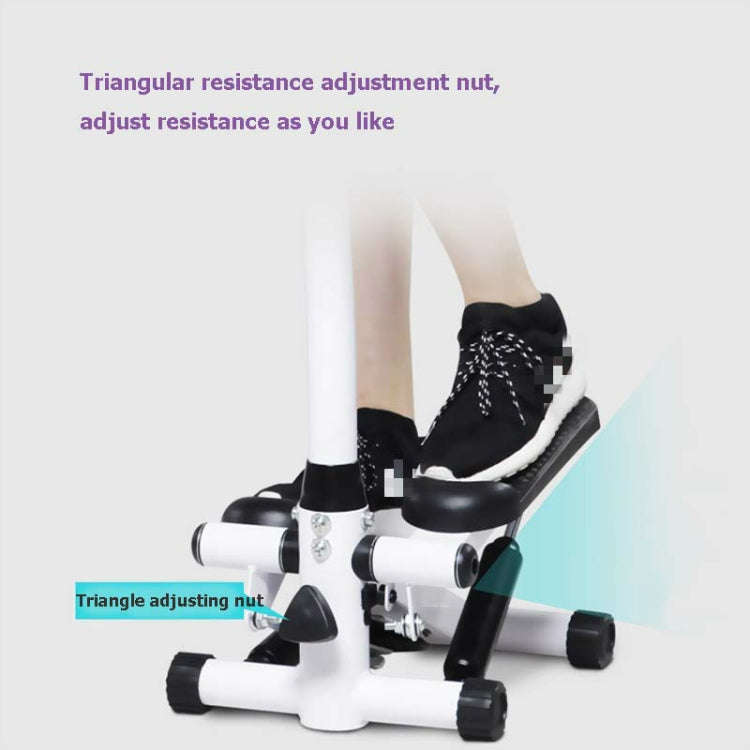 Household Mute Armrest  Fitness Equipment Multifunctional Hydraulic Stepper, with Drawstring and ...