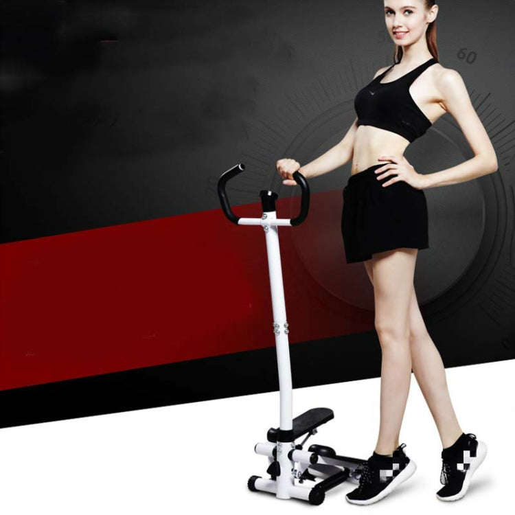 Household Mute Armrest  Fitness Equipment Multifunctional Hydraulic Stepper, with Drawstring and ...